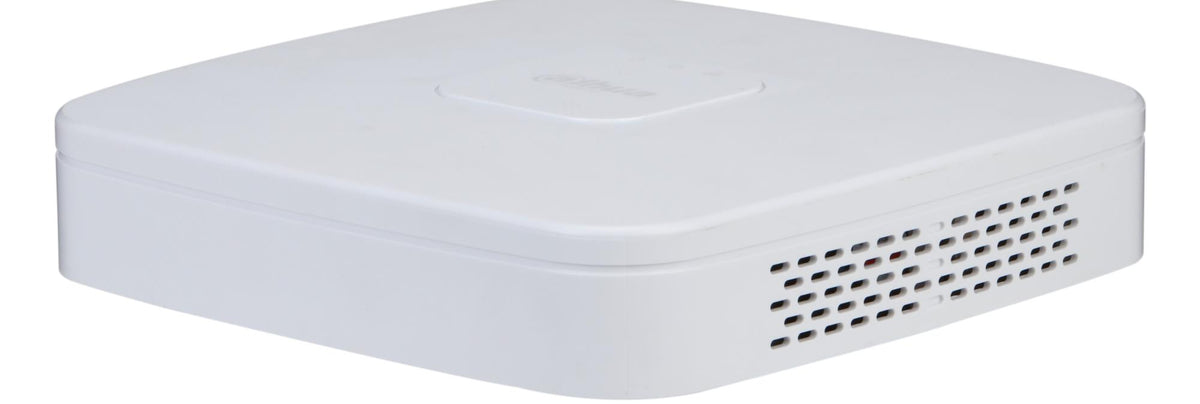 Dahua NVR2104-4KS3, 4 kanālu Lite tīkla videoreģistrators, līdz 12 MP IP kamerām, 1 × SATA līdz 20 TB, 80 Mb/s, SMD Plus, HDMI 4K, Smart H.265+