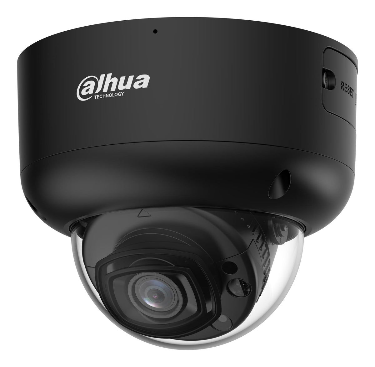 Наружная купольная IP-камера Dahua 6 Мп, 2,8 мм, 109°, WizColor, Smart Dual Light, WDR 130 дБ, WizMind, AcuPick, SMD 4.0, распознавание людей и транспортных средств, 2 микрофона, динамик, microSD до 1 ТБ, PoE+, IP67, IK10, чёрный
