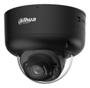 Dahua 6 MP āra kupolveida IP kamera, 2,8 mm, 109°, WizColor, Smart Dual Light, WDR 130 dB, WizMind, AcuPick, SMD 4.0, cilvēku un transportlīdzekļu noteikšana, 2 mikrofoni, skaļrunis, microSD līdz 1 TB, PoE+, IP67, IK10, melna