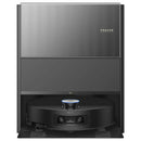 Dreame Aqua10 Ultra Roller robotizētais putekļsūcējs ar sauso un mitro uzkopšanu, 30 000 Pa, AquaRoll™ svaigā ūdens rullītis, 100 °C karstā ūdens pašattīrīšana, VersaLift™ LDS LiDAR, AI šķēršļu atpazīšana, 6400 mAh, automātiskā dokstacija, melns