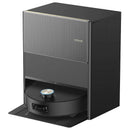 Dreame Aqua10 Ultra Roller robotizētais putekļsūcējs ar sauso un mitro uzkopšanu, 30 000 Pa, AquaRoll™ svaigā ūdens rullītis, 100 °C karstā ūdens pašattīrīšana, VersaLift™ LDS LiDAR, AI šķēršļu atpazīšana, 6400 mAh, automātiskā dokstacija, melns