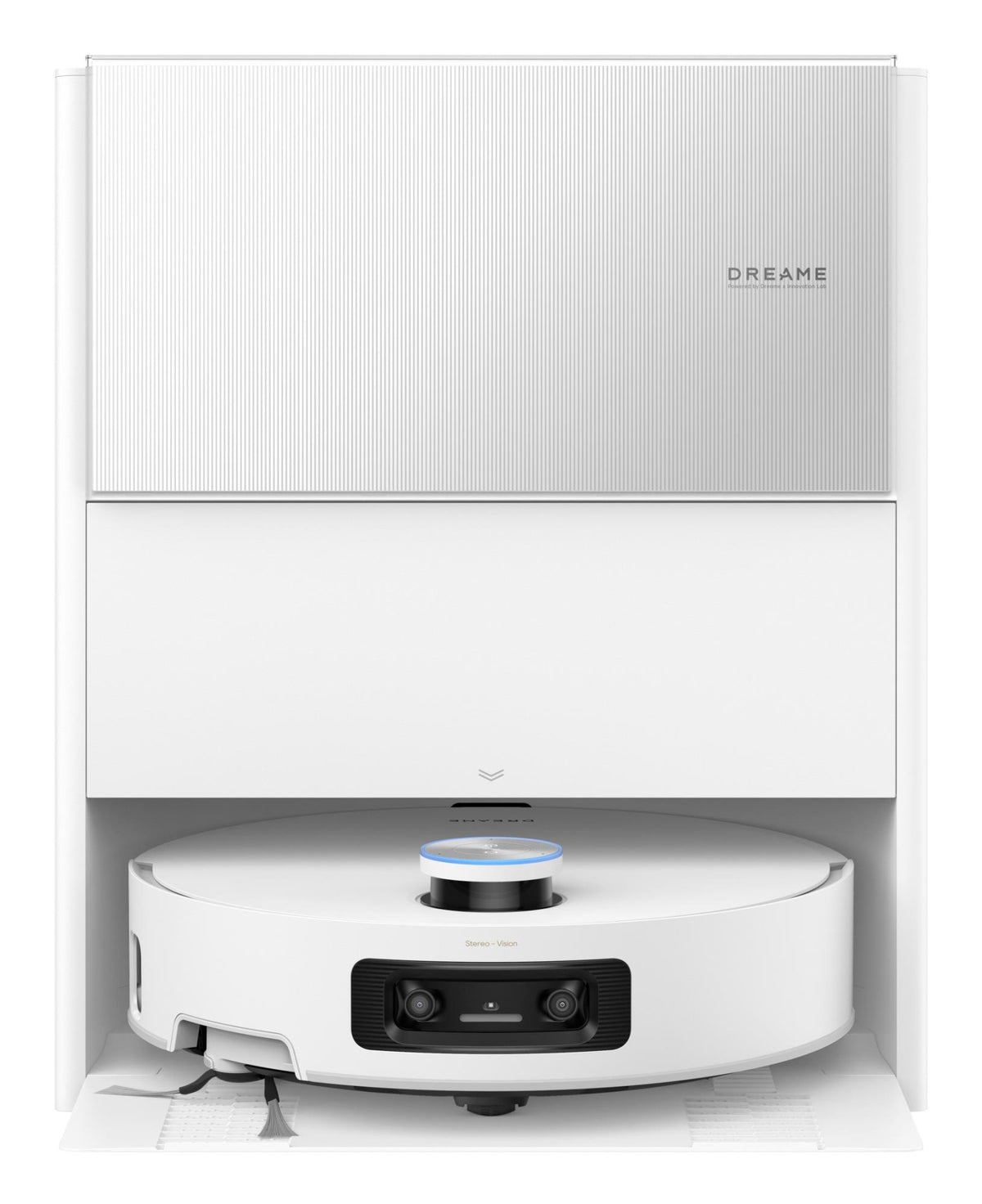 Dreame Aqua10 Ultra Roller robotpuhasti kuiva ja märgpuhastusega, 30 000 Pa, AquaRoll™ rull, mopi pesemine 100 °C juures, LiDAR-navigatsioon, automaatne laadimisjaam, 6400 mAh, valge