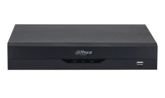 Dahua NVR4104HS-P-EI, 4 kanālu WizSense tīkla videoreģistrators ar 4 PoE portiem, līdz 16 MP IP kamerām, 1 × SATA līdz 20 TB, SMD Plus, HDMI 4K