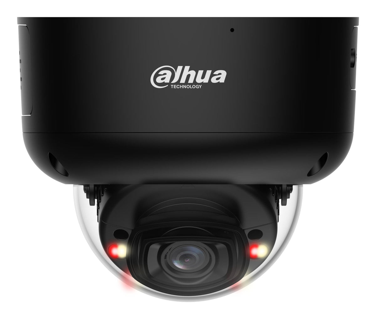 Наружная купольная IP-камера Dahua 6 Мп, 2,8 мм, 109°, WizColor, Smart Dual Light, WDR 130 дБ, WizMind, AcuPick, SMD 4.0, распознавание людей и транспортных средств, 2 микрофона, динамик, microSD до 1 ТБ, PoE+, IP67, IK10, чёрный