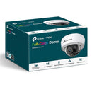 TP-Link VIGI 5MP Full-Color dome IP kamera, 2,8mm, IR/LED 30m, AI cilvēku un auto noteikšana, WDR, mikrofons, microSD, PoE, IP67, IK10