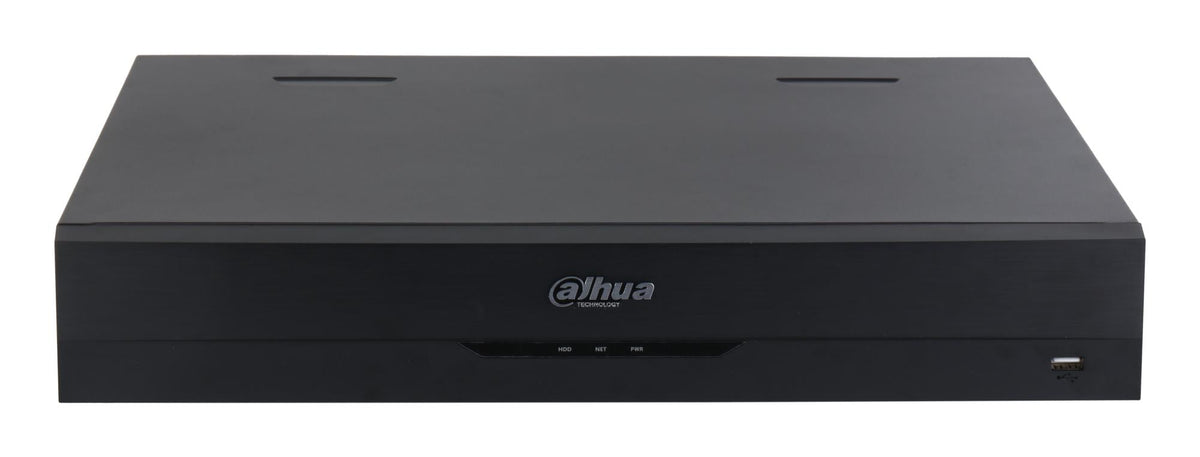 Dahua NVR5432-EI2 — 32-канальный сетевой видеорегистратор, WizSense, до 32 МП, 8K HDMI, 4 SATA, до 104 ТБ, 448 Мб/с