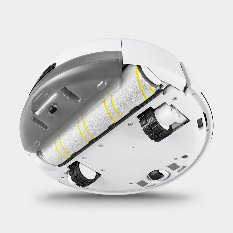 Kärcher RCF 3 1.269-660.0, robotizēts grīdas mazgātājs, LiDAR navigācija, FC rullīšu tehnoloģija, 5200 mAh, līdz 120 min darbība, 430 ml tīrā ūdens tvertne, automātiska paklāju atpazīšana