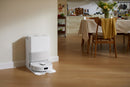 Roborock Qrevo C Pro White QRRCP02-00, robotizēts putekļsūcējs ar sauso un mitro uzkopšanu, 18 500 Pa, LiDAR navigāciju un pašattīrīšanās staciju