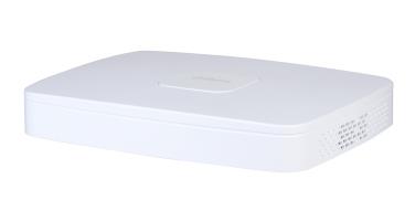 Dahua NVR4108-8P-EI, 8 kanālu WizSense tīkla videoreģistrators ar 8 PoE portiem, līdz 16 MP IP kamerām, 1 × SATA līdz 20 TB, SMD Plus, sejas atpazīšana, HDMI 4