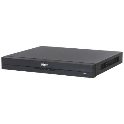 Dahua NVR5208-8P-EI2 8 kanālu tīkla videoreģistrators ar 8 PoE pieslēgvietām, WizSense, līdz 32 MP, 8K HDMI, 2 SATA, melns
