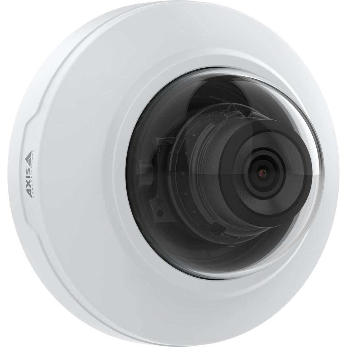 IP-камера Axis M4218-V с разрешением 8 Мп, купольная, 2,8–8,4 мм, 93–47°, 4K, WDR, цифровое PTZ, 15 кадров/с, microSD, HDMI, PoE, IP42, IK08, белого цвета