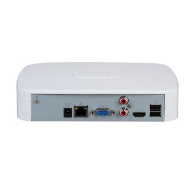 Dahua NVR4208-8P-4KS3, 8 kanālu Lite tīkla videoreģistrators ar 8 PoE portiem, līdz 12 MP IP kamerām, 2 × SATA līdz 20 TB katram, 160 Mb/s, SMD Plus, HDMI 4K