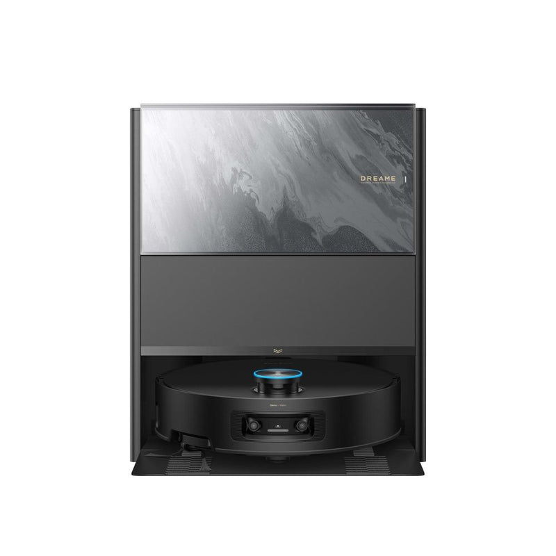 Dreame Aqua10 Ultra Track robotizētais putekļsūcējs ar sauso un mitro uzkopšanu, 25 000 Pa, TrackSync™ rullītis, 45 °C ūdens mazgāšana, VersaLift™ DToF LiDAR, AI šķēršļu atpazīšana, 6400 mAh, melns