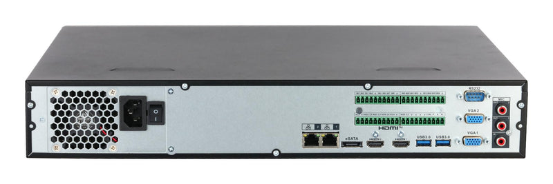 Dahua NVR5464-EI2 WizSense tīkla videoreģistrators, 64 kanāli, 4 HDD, līdz 32 MP, 448 Mb/s, 8K HDMI, 1,5U