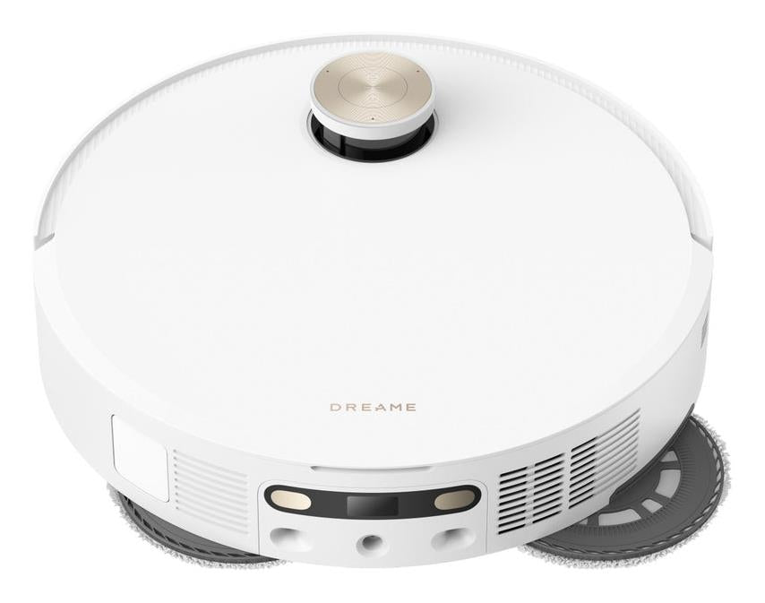 Dreame L50 Pro Ultra robotic vacuum cleaner, 19,500 Pa, dry and wet cleaning, VersaLift LiDAR, AI obstacle detection, automatic docking, 6400 mAh, white — RLL84CE