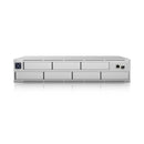 Ubiquiti UNVR-Pro, UniFi Protect tīkla videoreģistrators, 7 × 2,5"/3,5" HDD, līdz 24 × 4K vai 70 × Full HD kamerām, RAID aizsardzība, 1 GbE + 10 GbE SFP+, 2U