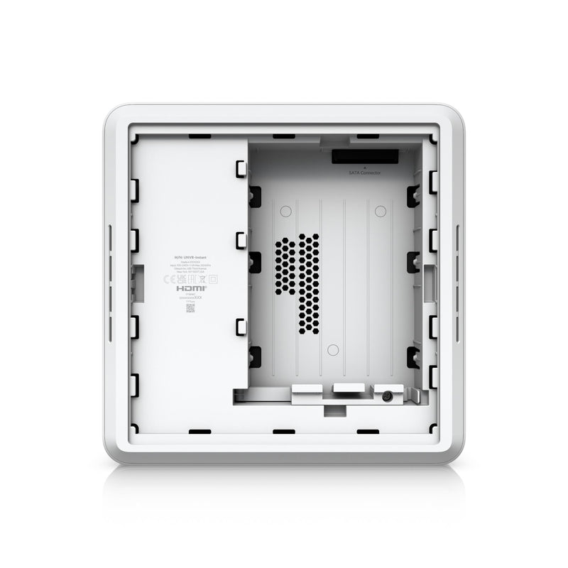 Ubiquiti UNVR-Instant, UniFi Protect tīkla videoreģistrators, 6 × PoE, 3,5" HDD, HDMI ViewPort, līdz 6 × 4K vai 15 × Full HD kamerām