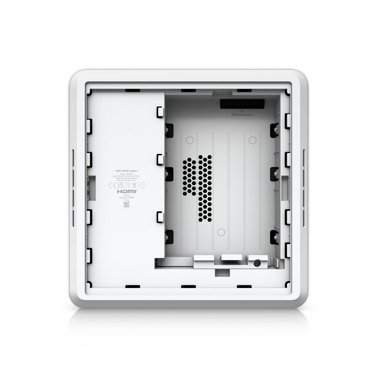 Ubiquiti UNVR-Instant, UniFi Protect tīkla videoreģistrators, 6 × PoE, 3,5" HDD, HDMI ViewPort, līdz 6 × 4K vai 15 × Full HD kamerām