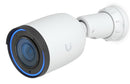 Ubiquiti G6 Pro Bullet 8MP 4K IP kamera, 2,36x optiskā tālummaiņa, IR 40m, PoE+, IP66, balta