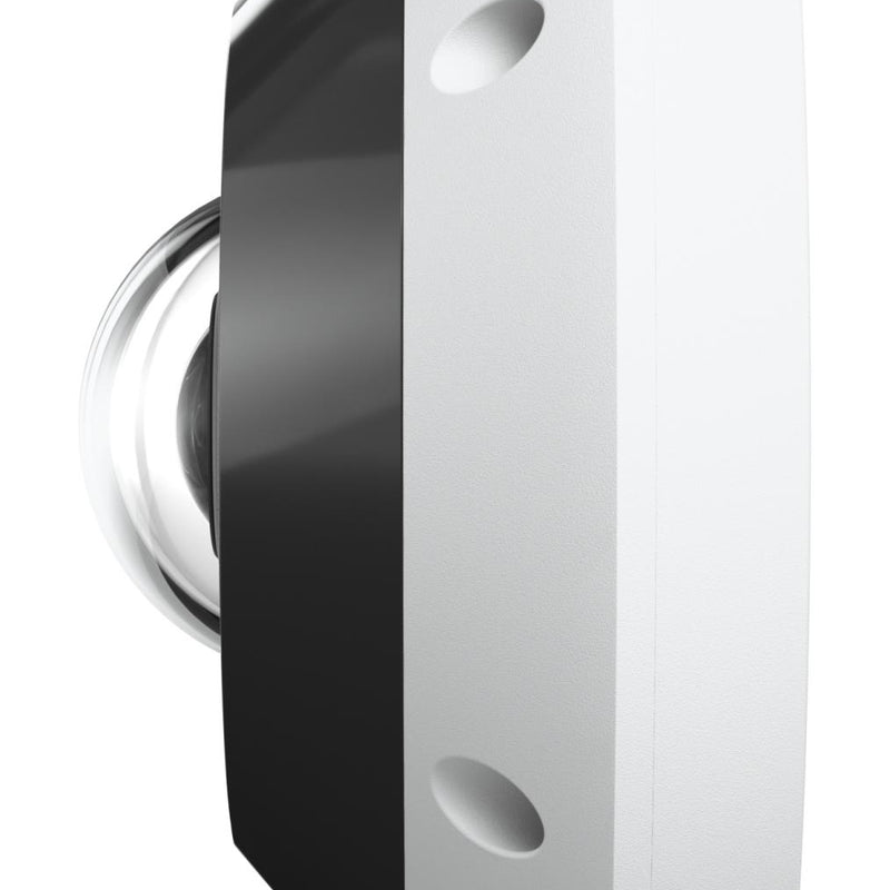 Ubiquiti G6 Pro 360 12 MP panorāmas IP kamera, 180° skata leņķis, digitālā PTZ, viedais IR līdz 15 m, cilvēku, transportlīdzekļu un dzīvnieku noteikšana, divvirzienu audio, microSD, PoE+, IP66, IK10, balta
