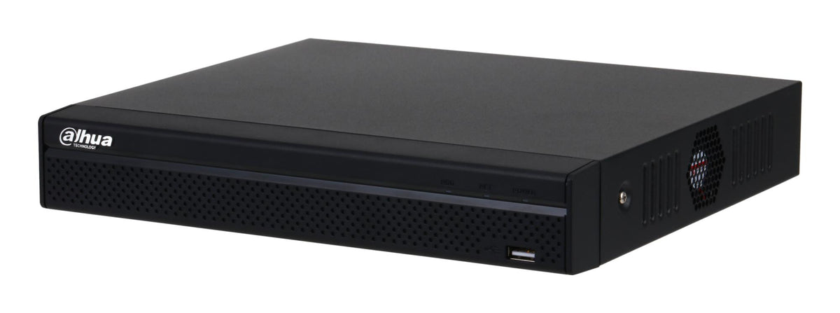 Dahua NVR4104HS-4KS3, 4 kanālu Lite tīkla videoreģistrators, līdz 12 MP IP kamerām, 1 × SATA līdz 20 TB, 80 Mb/s, SMD Plus, HDMI 4K, Smart H.265+
