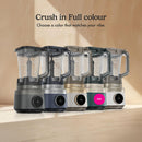 Ninja CrushBOSS LB401EUBK 3-in-1 blenderis ar 1200 W jaudu, 2,1 l krūzi un pārtikas smalcinātāju