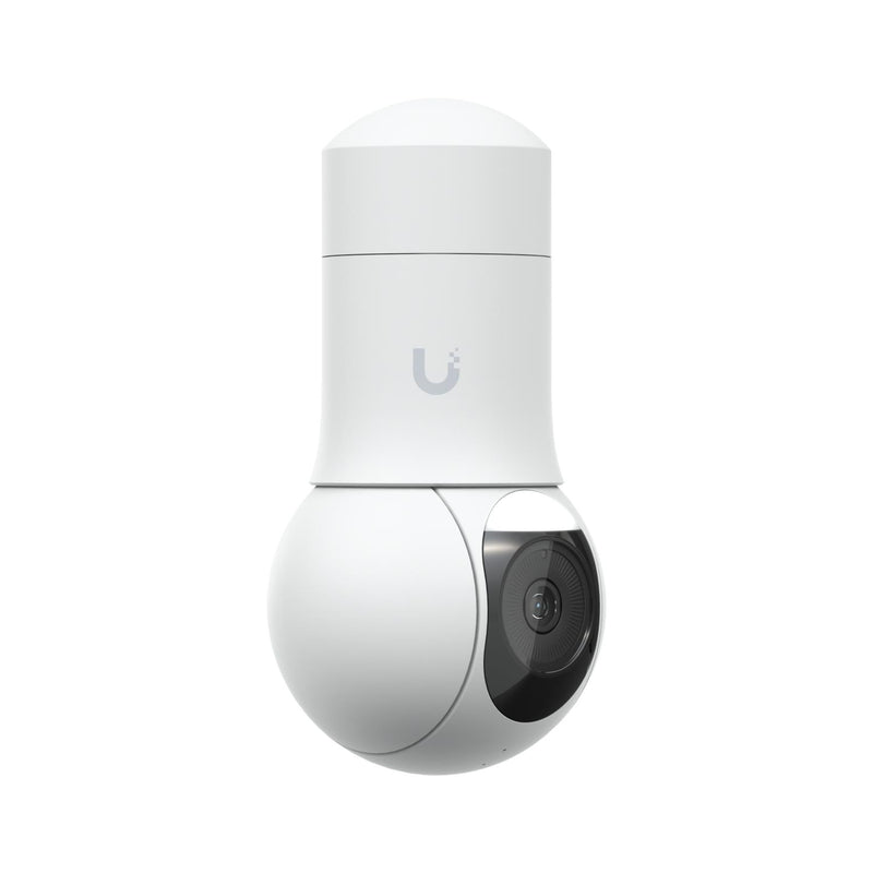 Ubiquiti G5-PTZ 4 MP PTZ IP kamera, 3,42–6,85 mm, 99,7°, 121°, IR nakts redzamība līdz 20 m, 2688 × 1512 px, 4 MP, mikrofons, PoE, IP66, IK04, balta