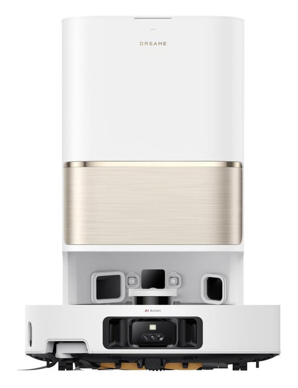 Dreame L50 Pro Ultra robotizētais putekļsūcējs, 19 500 Pa, sausā un mitrā uzkopšana, VersaLift LiDAR, AI šķēršļu noteikšana, automātiskā dokstacija, 6400 mAh, balts — RLL84CE