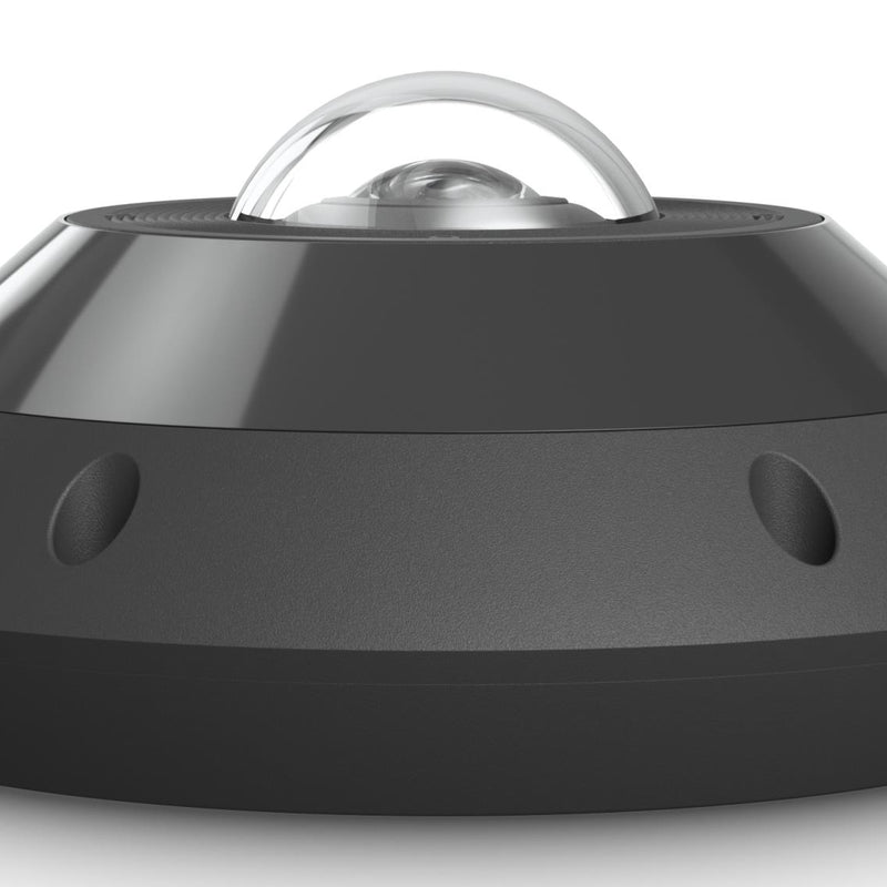 Ubiquiti 12 MP 360° panorāmas IP kamera G6 Pro 360, 1/1,6″ sensors, 3504 × 3504, 180° skata leņķis, digitāla PTZ funkcija, Smart IR līdz 15 m, 2 virzienu audio, PoE+, microSD, IP66, IK10, melna