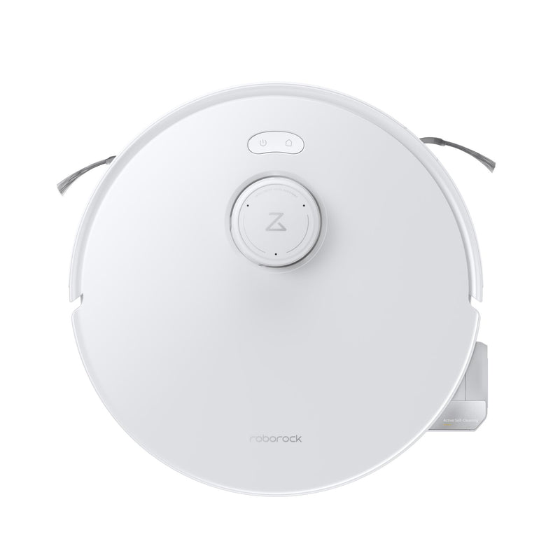 Roborock Qrevo Curv 2 Flow robotizētais putekļsūcējs, 20 000 Pa, sausā un mitrā uzkopšana, LiDAR navigācija, automātiskā dokstacija ar ūdens uzpildi un notekūdeņu novadīšanu, 5200 mAh, balts