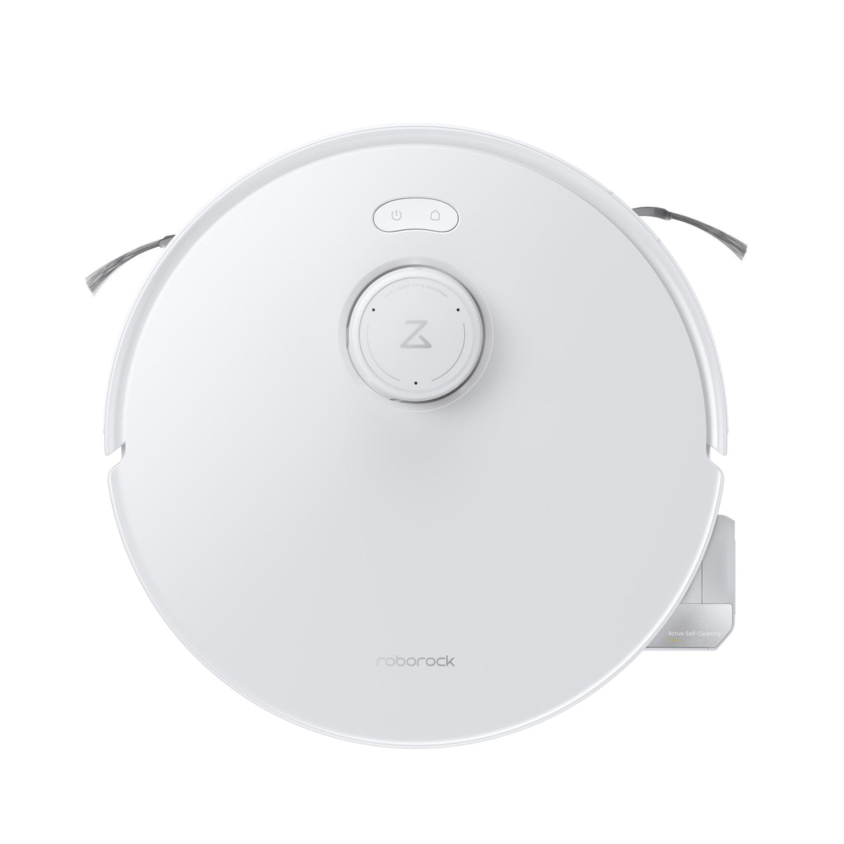 Roborock Qrevo Curv 2 Flow robotic vacuum cleaner, 20,000 Pa, dry and wet cleaning, LiDAR navigation, automatic docking with water refill and wastewater drainage, 5200 mAh, white