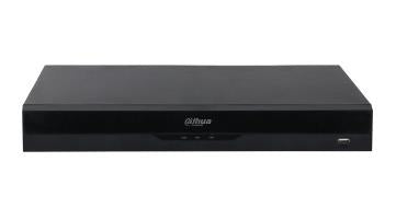 Dahua NVR4216-16P-EI, 16 kanālu WizSense tīkla videoreģistrators ar 16 PoE portiem, līdz 16 MP IP kamerām, 2 × SATA līdz 20 TB, SMD Plus, HDMI 4K