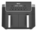 Ninja DualZone DZ801EU, 2470 W, 7,6 l karstā gaisa friteris ar 2 neatkarīgām 3,8 l zonām, 6 gatavošanas programmām, SYNC un MATCH funkcijām, 40–240 °C