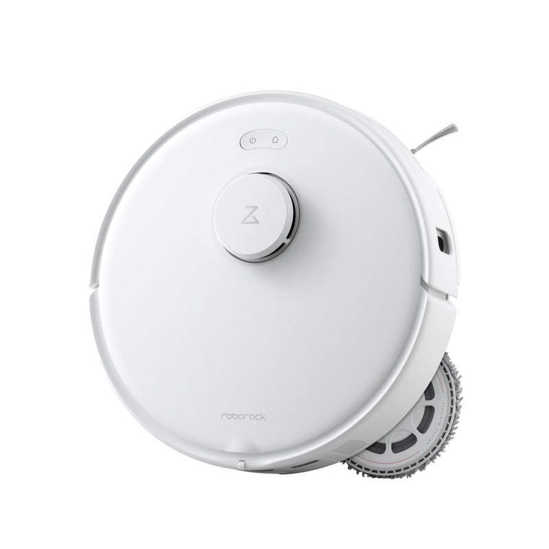 Roborock Qrevo Edge 5V1 QRES02-00, balts, robotizēts putekļsūcējs ar mitro un sauso uzkopšanu, 18 500 Pa, LiDAR, 5200 mAh, FlexiArm, automātisku putekļu iztukšošanu un mopu mazgāšanu