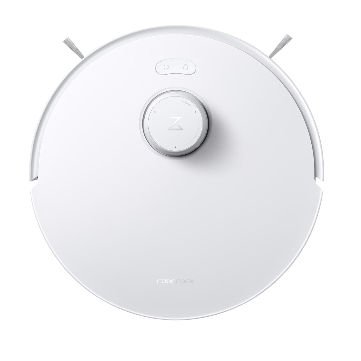 Roborock Qrevo Curv 2 Flow robotic vacuum cleaner, 20,000 Pa, dry and wet cleaning, LiDAR navigation, automatic docking with water refill and wastewater drainage, 5200 mAh, white