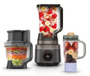Ninja CrushBOSS LB401EUBK 3-in-1 blenderis ar 1200 W jaudu, 2,1 l krūzi un pārtikas smalcinātāju