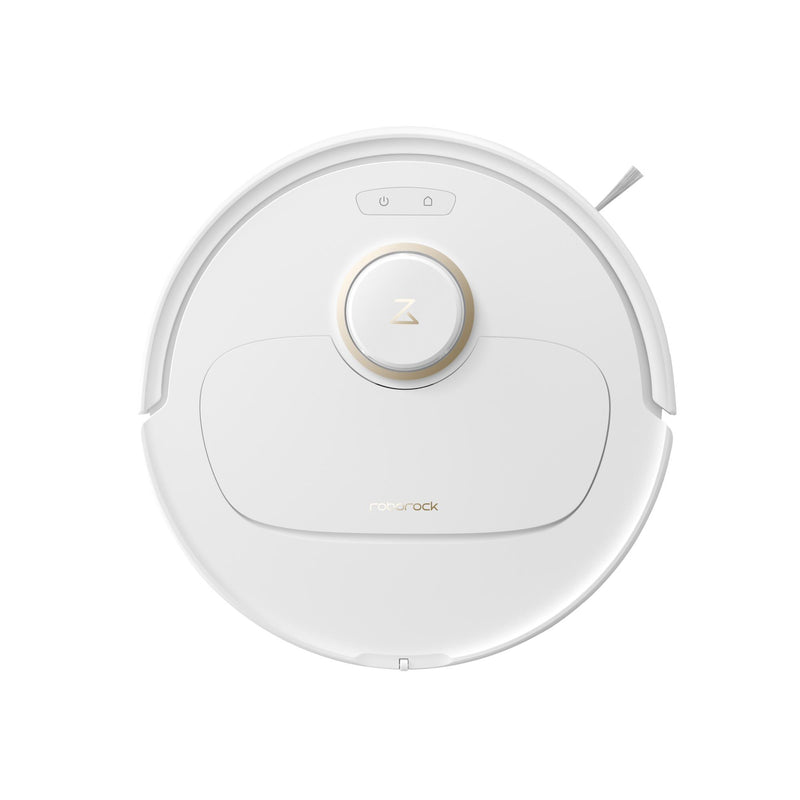 Roborock Qrevo 5AE robotizētais putekļsūcējs, 12 000 Pa, sausā un mitrā uzkopšana, LiDAR, FlexiArm, automātiskā dokstacija, 5200 mAh, balts