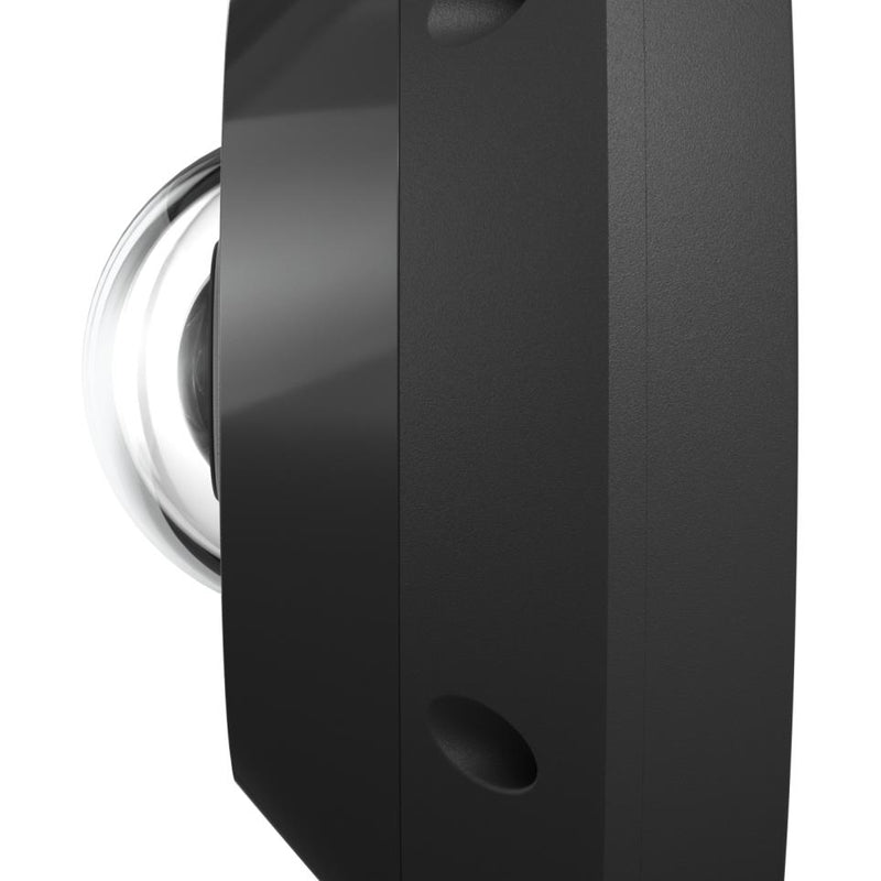 Ubiquiti 12 MP 360° panorāmas IP kamera G6 Pro 360, 1/1,6″ sensors, 3504 × 3504, 180° skata leņķis, digitāla PTZ funkcija, Smart IR līdz 15 m, 2 virzienu audio, PoE+, microSD, IP66, IK10, melna