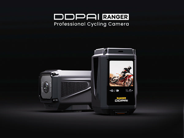 DDPAI Ranger 4K Action Cam – motociklam, velobraukšanai un piedzīvojumiem | GPS, Wi-Fi, NightVIS, IP67, 150 min darbība