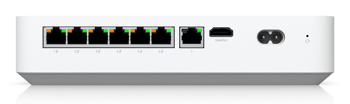 Ubiquiti UNVR-Instant, UniFi Protect tīkla videoreģistrators, 6 × PoE, 3,5" HDD, HDMI ViewPort, līdz 6 × 4K vai 15 × Full HD kamerām