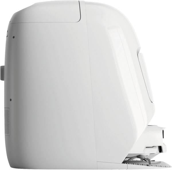 DJI ROMO S CP.CR.00000053, balts robotizēts putekļsūcējs ar sauso un mitro uzkopšanu, 25 000 Pa, 5000 mAh, LiDAR navigāciju, automātisku mopu mazgāšanu un 4 l ūdens tvertni