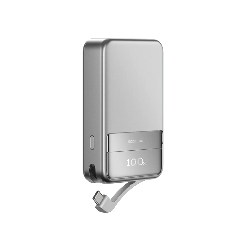 EcoFlow RAPID 5000mAh Bezvadu Power Bank ar magnētisko uzlādi – zils