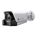 TP-Link VIGI 4MP ColorPro bullet IP kamera, 4mm, Smart ColorPro nakts redzamība 30m, WDR 120dB, AI, mikrofons, PoE, microSD, IP67