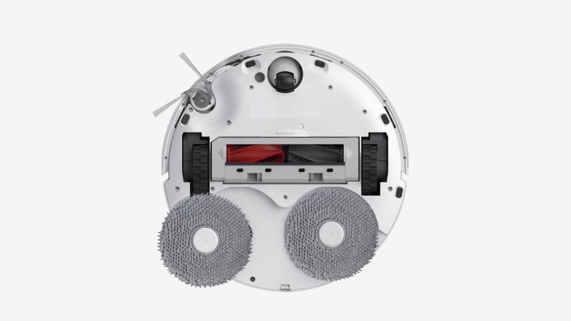 Roborock Qrevo Edge robotizētais putekļsūcējs, 18 500 Pa, sausā un mitrā uzkopšana, LiDAR navigācija, FlexiArm, DuoDivide Anti-Tangle, automātiskā dokstacija, 6400 mAh, balts