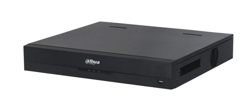 Dahua NVR5432-EI, 32 kanālu WizSense tīkla videoreģistrators, līdz 32 MP IP kamerām, 4 × SATA līdz 20 TB, 384 Mb/s, SMD Plus, sejas atpazīšana, 4K HDMI