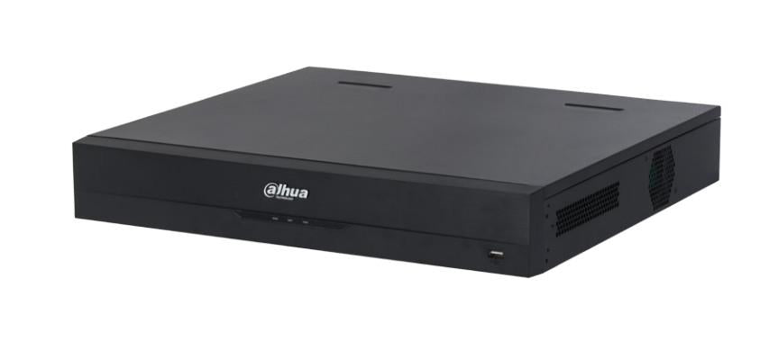Dahua NVR5432-EI, 32 kanālu WizSense tīkla videoreģistrators, līdz 32 MP IP kamerām, 4 × SATA līdz 20 TB, 384 Mb/s, SMD Plus, sejas atpazīšana, 4K HDMI