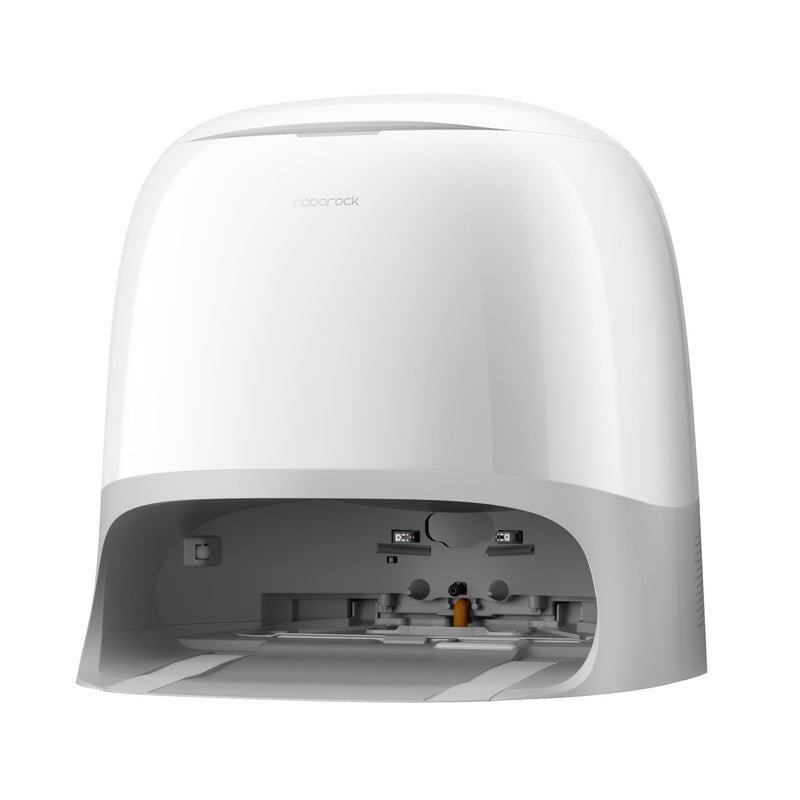 Roborock Qrevo Curv 2 Flow robotizētais putekļsūcējs, 20 000 Pa, sausā un mitrā uzkopšana, LiDAR navigācija, automātiskā dokstacija ar ūdens uzpildi un notekūdeņu novadīšanu, 5200 mAh, balts