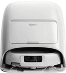 DJI ROMO S CP.CR.00000053, balts robotizēts putekļsūcējs ar sauso un mitro uzkopšanu, 25 000 Pa, 5000 mAh, LiDAR navigāciju, automātisku mopu mazgāšanu un 4 l ūdens tvertni