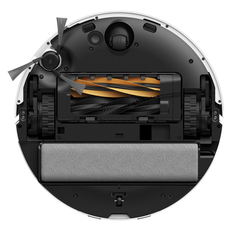 Dreame Aqua10 Ultra Track Complete robotizētais putekļsūcējs, 25 000 Pa, sausā un mitrā uzkopšana, TrackSync, LiDAR, AI šķēršļu noteikšana, automātiskā dokstacija, 6400 mAh, balts