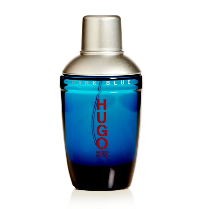 Hugo Boss Dark Blue EDT 75ml – intensīvs un provokatīvs vīriešu aromāts ar citrusaugļu, ingvera un koksnes notīm.